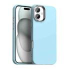 For iPhone 16 Plus Colorful Series Shockproof Phone Case(Blue) - 1