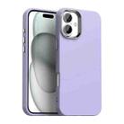 For iPhone 16 Colorful Series Shockproof Phone Case(Purple) - 1