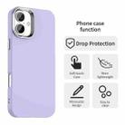 For iPhone 16 Colorful Series Shockproof Phone Case(Purple) - 2