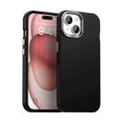 For iPhone 15 Plus Colorful Series Shockproof Phone Case(Black) - 1