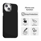 For iPhone 14 Plus Colorful Series Shockproof Phone Case(Black) - 2