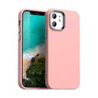 For iPhone 12 Colorful Series Shockproof Phone Case(Pink) - 1