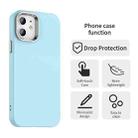 For iPhone 12 Colorful Series Shockproof Phone Case(Blue) - 2