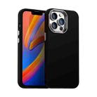 For iPhone 12 Pro Max Colorful Series Shockproof Phone Case(Black) - 1