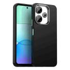 For Xiaomi Poco M6 4G Colorful Series Shockproof Phone Case(Black) - 1