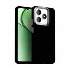 For Realme Note 60 Colorful Series Shockproof Phone Case(Black) - 1