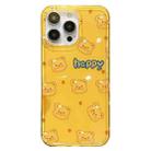 For iPhone 16 Pro Max Double-sided IMD Printed TPU Phone Case(Butter Bear) - 1