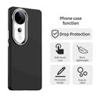 For vivo V40 Pro Colorful Series Shockproof Phone Case(Black) - 2