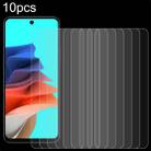 For Philips S6206 10pcs 0.26mm 9H 2.5D Tempered Glass Film - 1