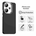 For Redmi Turbo 3 Colorful Series Shockproof Phone Case(Black) - 2