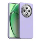 For OPPO Reno12 F 4G Colorful Series Shockproof Phone Case(Purple) - 1
