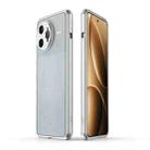 For Redmi K80 Pro Aurora Series Lens Protector + Metal Frame Phone Case(Silver) - 1