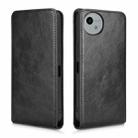 For Sharp Aquos Wish4 Magnetic Vertical Flip Leather Phone Case(Black) - 2