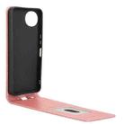 For Sharp Aquos Wish4 Magnetic Vertical Flip Leather Phone Case(Rose Gold) - 3