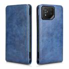 For ASUS ROG Phone 8 / 8 Pro Magnetic Vertical Flip Leather Phone Case(Blue) - 2