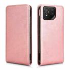 For ASUS ROG Phone 8 / 8 Pro Magnetic Vertical Flip Leather Phone Case(Rose Gold) - 2