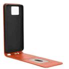 For ASUS Zenfone 11 Ultra Magnetic Vertical Flip Leather Phone Case(Brown) - 3