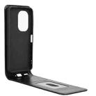 For ASUS Zenfone 10 Magnetic Vertical Flip Leather Phone Case(Black) - 3