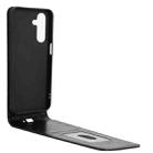 For Samsung Galaxy A16 Magnetic Vertical Flip Leather Phone Case(Black) - 3