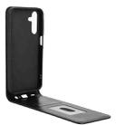 For Samsung Galaxy A15 5G / 4G Magnetic Vertical Flip Leather Phone Case(Black) - 3