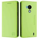 For Nokia C30 RC01 Dual-Folded Magnetic Suction RFID Leather Phone Case(Grass Green) - 2