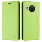 For Nokia X20 / X10 RC01 Dual-Folded Magnetic Suction RFID Leather Phone Case(Grass Green) - 2