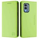 For Nokia X30 5G RC01 Dual-Folded Magnetic Suction RFID Leather Phone Case(Grass Green) - 2