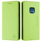 For Nokia XR20 RC01 Dual-Folded Magnetic Suction RFID Leather Phone Case(Grass Green) - 2