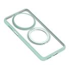 For Huawei Mate 70 Pro / 70 Pro+ Frosted 360 Degree Rotating Holder Phone Case(Green) - 3