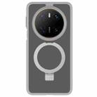 For Huawei Mate 70 Round Holder Phone Case(Grey) - 2