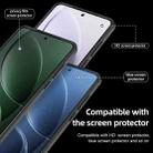 For Redmi K80 Armor Clear TPU Hard PC Phone Case(Matte Black) - 3