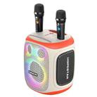HOPESTAR PARTY130 Outdoor Dual Mic Long Endurance Bluetooth Speaker(Beige) - 1