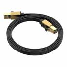 10m Cat 8 40Gbps High Speed LAN Ethernet Cable(Gold) - 1