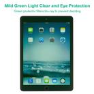 For iPad 9.7 2018 9H 2.5D Eye Protection Green Light Explosion-proof Tempered Glass Film - 3