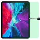 For iPad Pro 12.9 2018 / 2020 / 2021 / 2022 9H 2.5D Eye Protection Green Light Explosion-proof Tempered Glass Film - 1