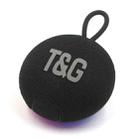 T&G TG-422 TWS Outdoor IPX6 Portable Wireless Bluetooth Speaker with RGB Light(Black) - 1