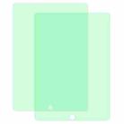 For iPad 9.7 (2018) 2 PCS 9H 2.5D Eye Protection Green Light Explosion-proof Tempered Glass Film - 2