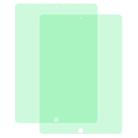 For iPad 10.2 2 PCS 9H 2.5D Eye Protection Green Light Explosion-proof Tempered Glass Film - 1