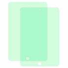 For iPad Mini 3 & 2 2 PCS 9H 2.5D Eye Protection Green Light Explosion-proof Tempered Glass Film - 1