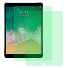 For iPad Pro 10.5 inch 2 PCS 9H 2.5D Eye Protection Green Light Explosion-proof Tempered Glass Film - 1