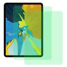 For iPad Pro 11 inch (2020) 2 PCS 9H 2.5D Eye Protection Green Light Explosion-proof Tempered Glass Film - 1