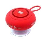 T&G TG-442 TWS Portable Mini Wireless Bluetooth Speaker with Suction Cup(Red) - 1