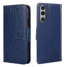 For Sony Xperia 1 VI Crystal Texture Leather Phone Case(Royal Blue) - 1