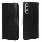 For Sony Xperia 1 VI Crystal Texture Leather Phone Case(Black) - 1