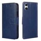 For Sony Xperia 10 VI Crystal Texture Leather Phone Case(Royal Blue) - 1