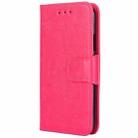 For Redmi Note 14 4G 164.84mm Crystal Texture Leather Phone Case(Rose Red) - 2