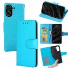 For Redmi A5 4G 171.7mm Crystal Texture Leather Phone Case(Sky Blue) - 1