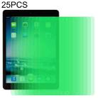 For iPad 9.7 (2018) 25 PCS 9H 2.5D Eye Protection Green Light Explosion-proof Tempered Glass Film - 1