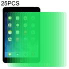 For iPad Mini 3 & 2 25 PCS 9H 2.5D Eye Protection Green Light Explosion-proof Tempered Glass Film - 1