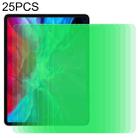 For iPad Pro 12.9 inch (2020) 25 PCS 9H 2.5D Eye Protection Green Light Explosion-proof Tempered Glass Film - 1